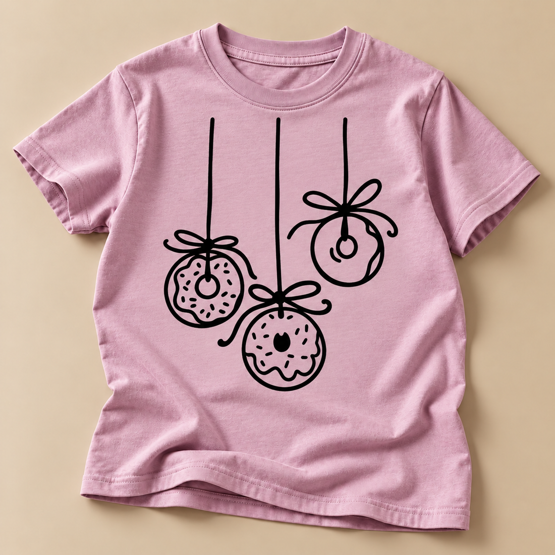 Nažehlovací obrázek na textil / tričko Donuty