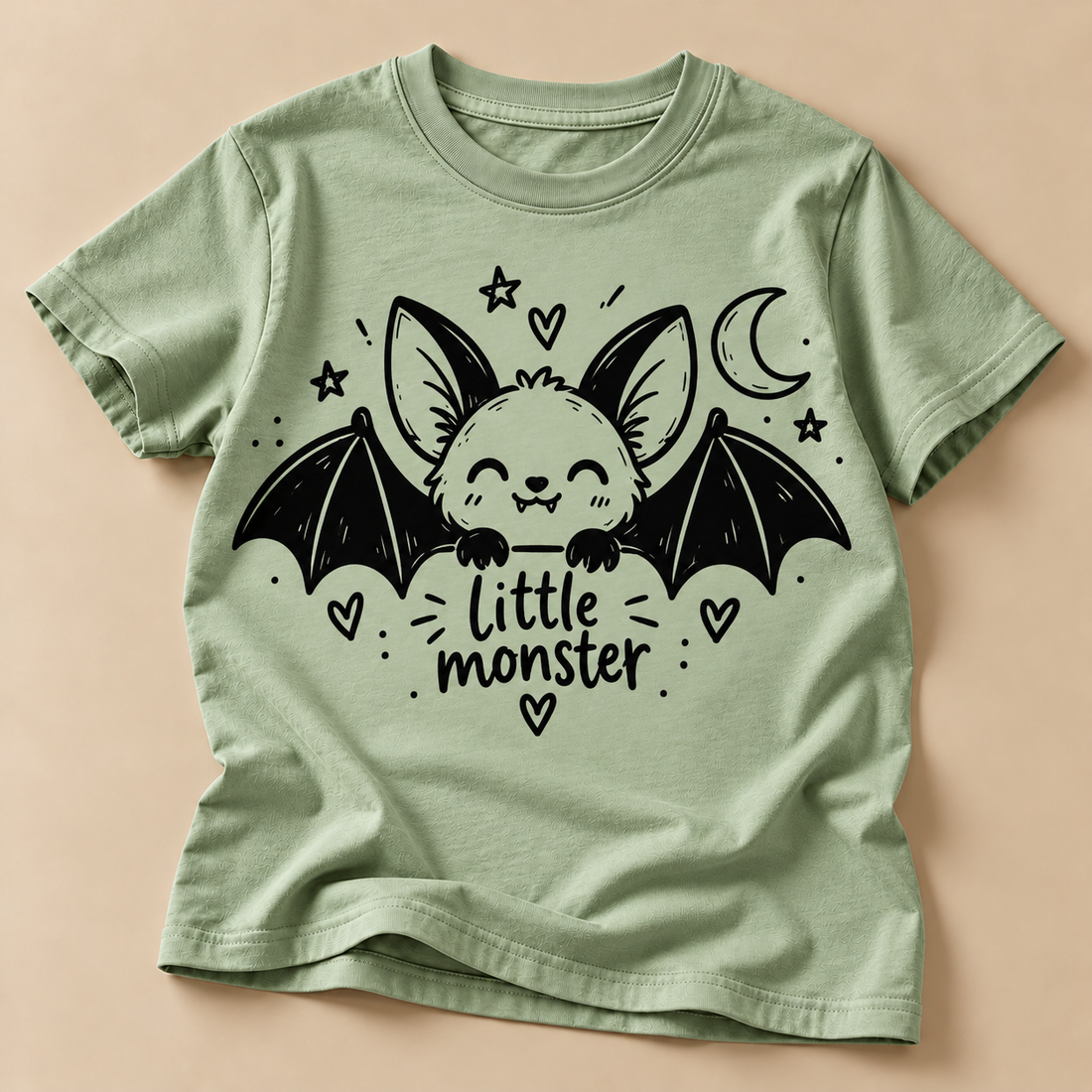 Nažehlovací obrázek na textil / tričko Little Monster