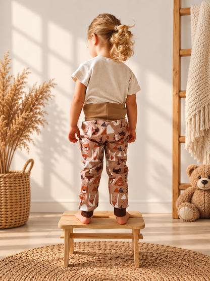 Střih na snadné softshellové kalhoty Easy vel. 56 - 158